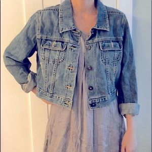 Cropped Jean Jacket